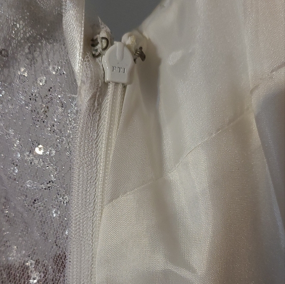 White Formal Dress - Picture 6 of 8